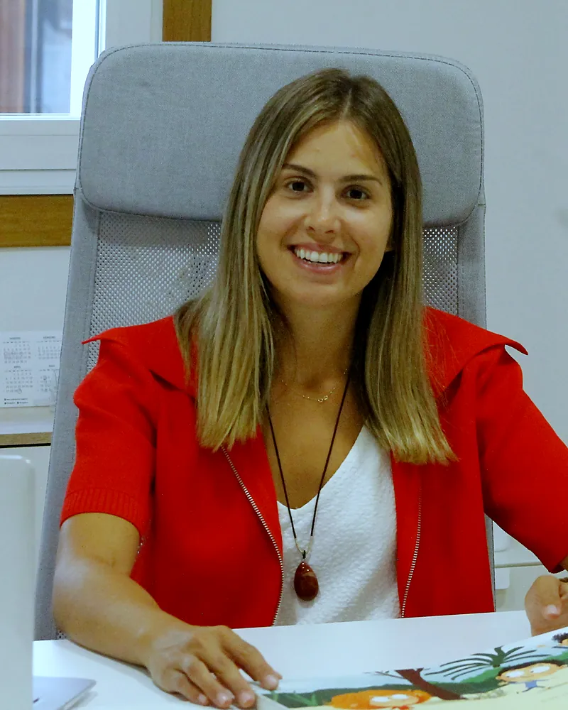 María Laura Pérez Malvido, psicóloga y fundadora de Serea, en su consulta